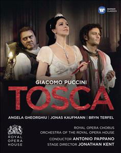 Cover for Angela Gheorghiu · Puccini: Tosca (Royal Opera Ho (Blu-ray) (2012)