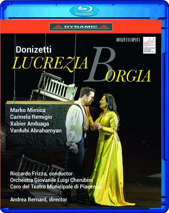 Cover for G. Donizetti · Lucrezia Borgia (Blu-ray) (2021)