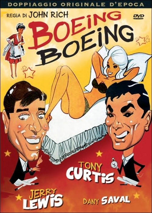 Cover for Tony Curtis · Boeing Boeing (DVD)