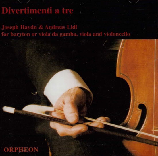 Cover for Orpheon Consort · Divertimenti A Tre (CD)