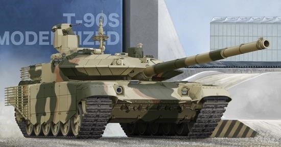 Cover for Trumpeter · 05549 - Modellbausatz Russian T-90s Modernise (MERCH)