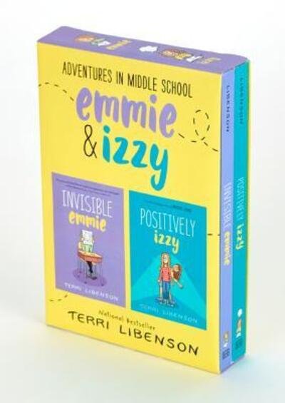 Cover for Terri Libenson · Adventures in Middle School 2-Book Box Set: Invisible Emmie and Positively Izzy - Emmie &amp; Friends (Pocketbok) (2020)