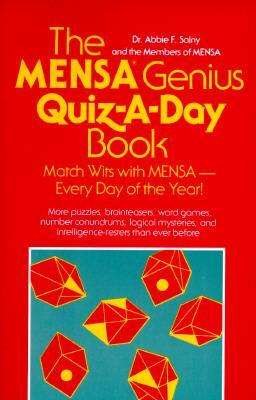 Cover for Abbie F. Salny · The Mensa Genius Quiz-a-day Book (Pocketbok) (1989)