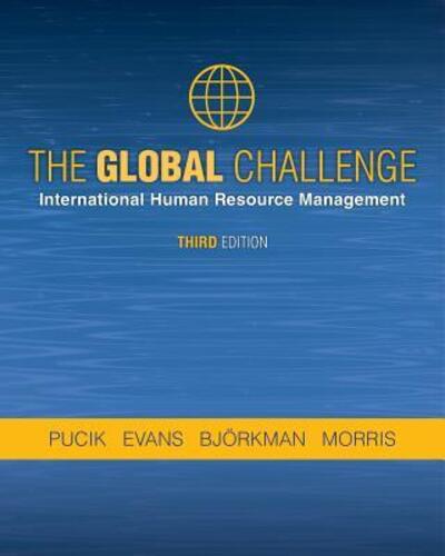 Cover for Vladimir Pucik · The Global Challenge: International Human Resource Management (Paperback Book) [3 Revised edition] (2023)