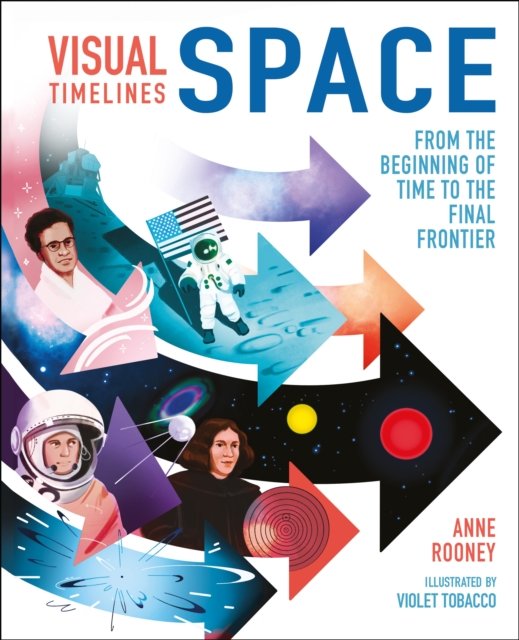 Cover for Anne Rooney · Visual Timelines: Space: From the Beginning of Time to the Final Frontier - Visual Timelines (Hardcover bog) (2024)