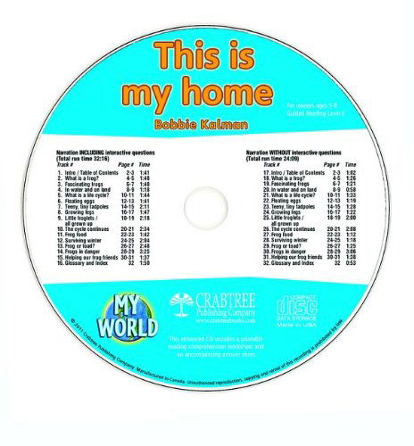 Cover for Bobbie Kalman · This is My Home (My World) (Audiobook (CD)) (2011)