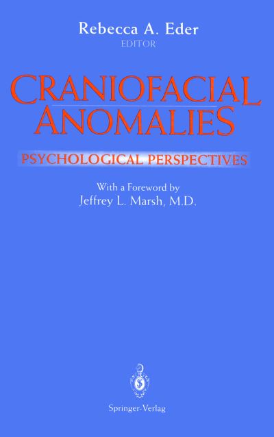 Cover for Rebecca a Eder · Craniofacial Anomalies: Psychological Perspectives (Paperback Book) [Softcover reprint of the original 1st ed. 1995 edition] (2011)