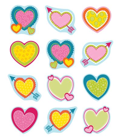 Hearts Cut-Outs - Carson-Dellosa Publishing - Andere - Carson Dellosa Education - 9781483828497 - 14 januari 2016