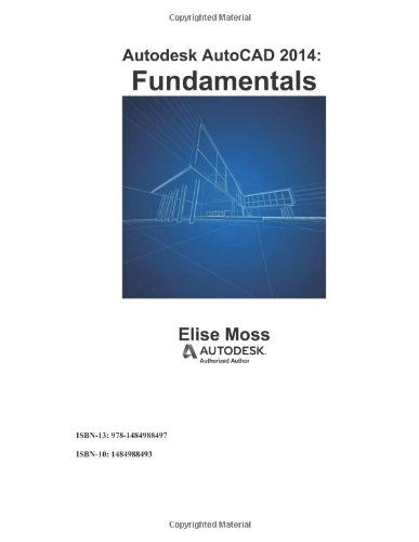 Cover for Elise Moss · Autodesk Autocad 2014 Fundamentals (Paperback Book) (2013)