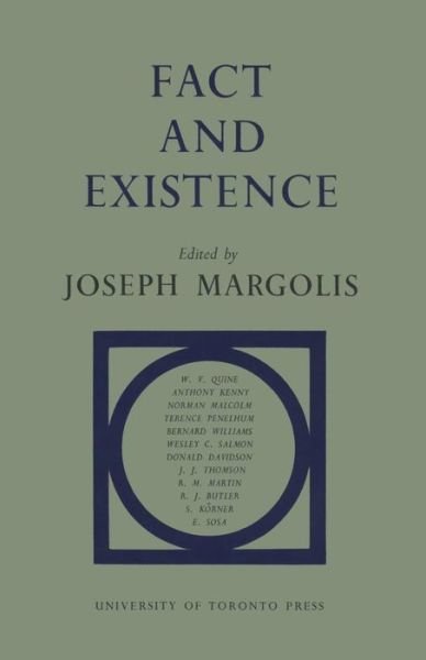 Cover for Joseph Margolis · Fact and Existence (Paperback Book) (1969)