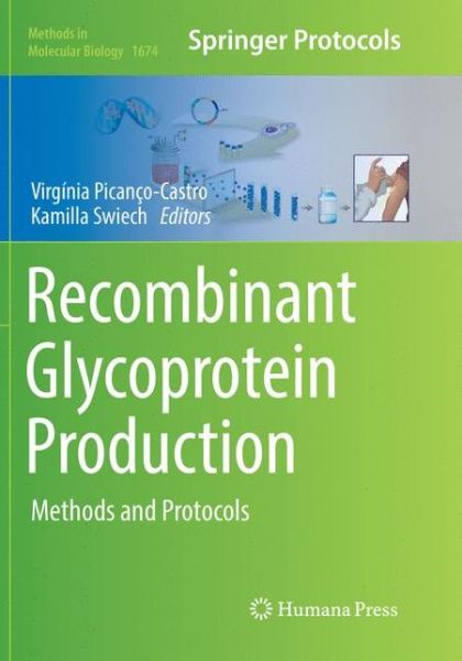 Cover for Recombinant Glycoprotein Production (Book) [Softcover reprint of the original 1st ed. 2018 edition] (2018)