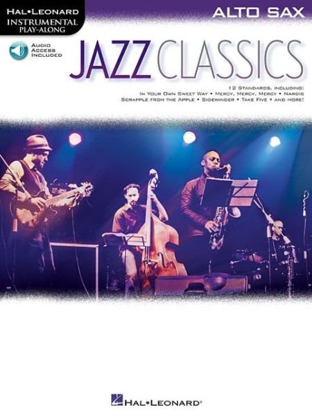 Cover for Hal Leonard Publishing Corporation · Jazz Classics - Alto Saxophone: Instrumental Play-Along (Book) (2017)