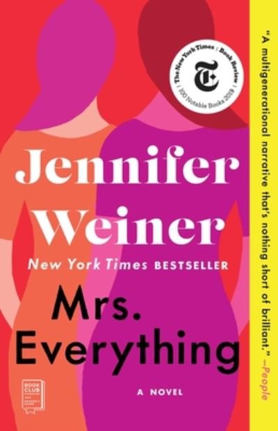 Cover for Jennifer Weiner · Mrs. Everything A Novel (Taschenbuch) (2020)