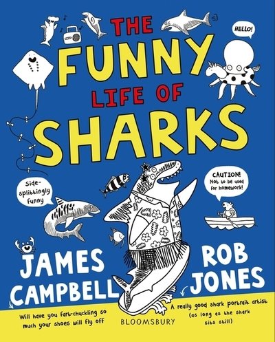 Cover for James Campbell · The Funny Life of Sharks (Pocketbok) (2020)