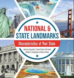 Cover for Baby Professor · National &amp; State Landmarks Characteristics of Your State America Geography Social Studies 6th Grade Children's Geography &amp; Cultures Books (Book) (2022)