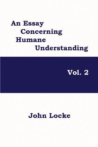 Cover for John Locke · An Essay Concerning Humane Understanding, Volume 2 (Paperback Bog) (2013)