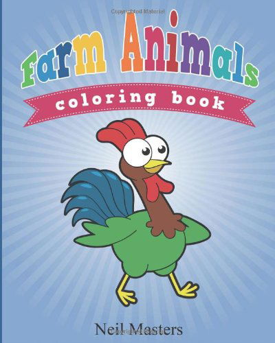 Cover for Farm Animals Coloring Book · Farm Animals Coloring Book (Avon Coloring Book) (Paperback Book) (2013)