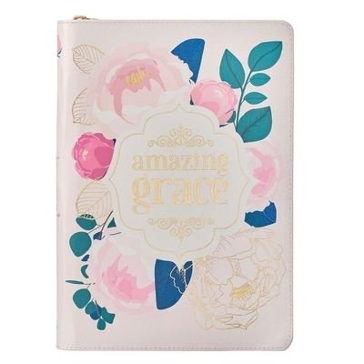 Cover for Christian Art Gifts Inc · Journal Amazing Grace Pink Flo (Hardcover Book) (2021)