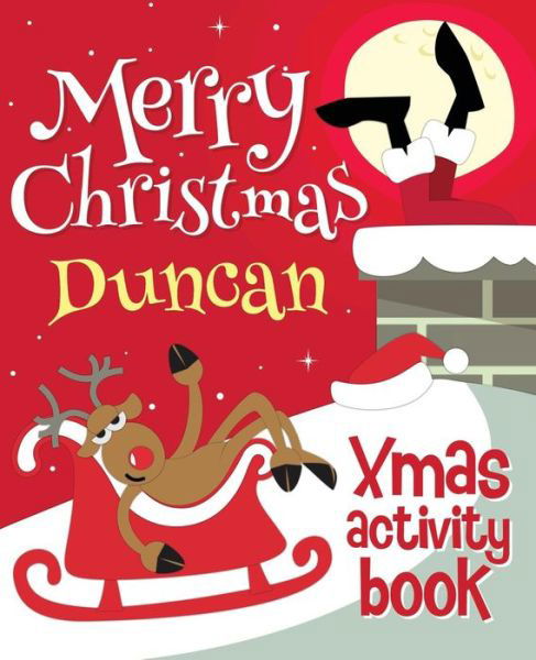 Cover for Xmasst · Merry Christmas Duncan - Xmas Activity Book (Paperback Book) (2017)