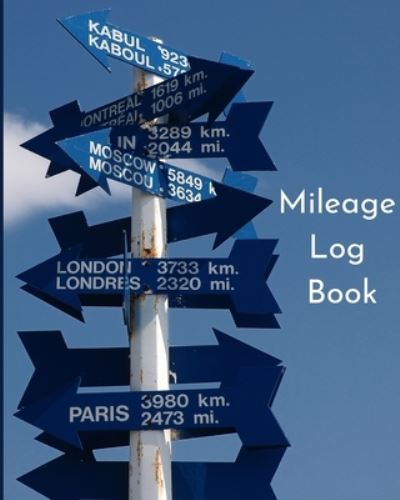 Cover for Pippa Philson · Mileage Log Book (Paperback Book) (2021)