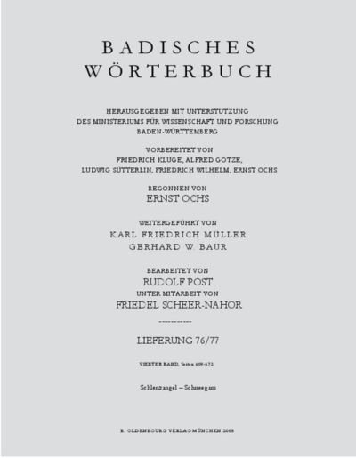 Cover for No Contributor · Schlenzangel-Schneegans (Paperback Bog) (2008)