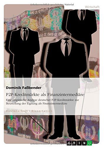 Cover for Faßbender · P2P-Kreditmärkte als Finanzin (Book) [German edition] (2012)