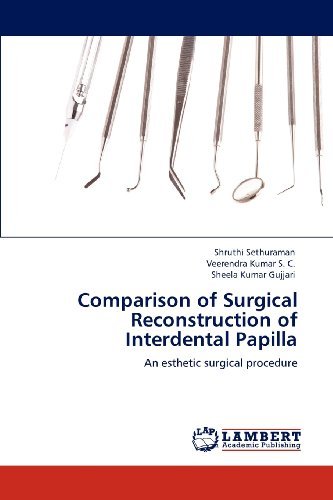 Cover for Sheela Kumar Gujjari · Comparison of Surgical Reconstruction of Interdental Papilla: an Esthetic Surgical Procedure (Paperback Book) (2012)