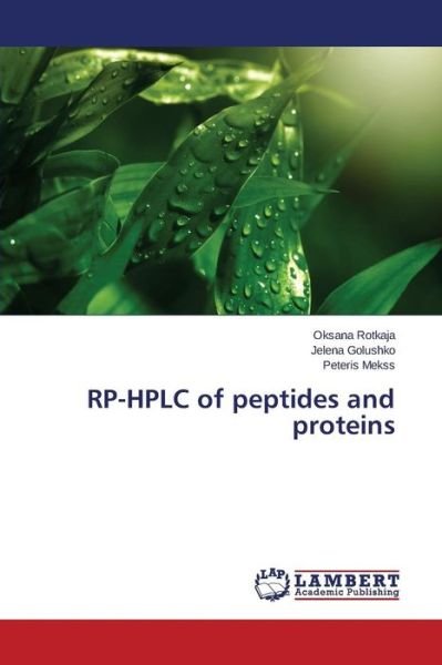 Cover for Rotkaja Oksana · Rp-hplc of Peptides and Proteins (Paperback Book) (2015)