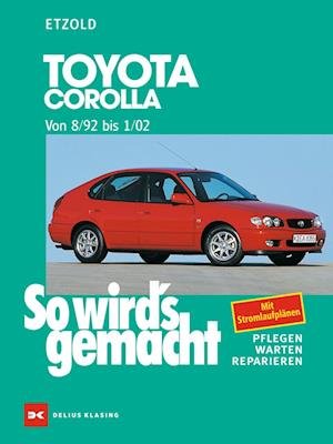 Cover for Rüdiger Etzold · Toyota Corolla 8/92 bis 1/02 (Book) (2022)