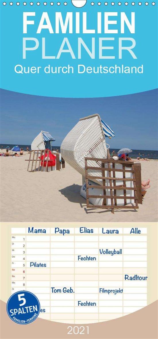 Cover for Falk · Quer durch Deutschland - Familienp (Buch)