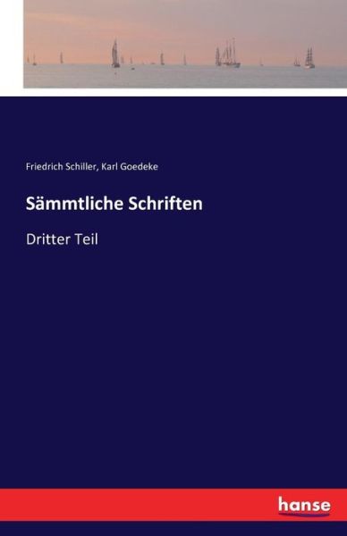 Cover for Schiller · Sämmtliche Schriften (Bok) (2016)