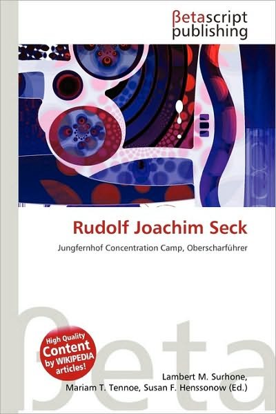 Rudolf Joachim Seck -  - Bøger -  - 9786131089497 - 