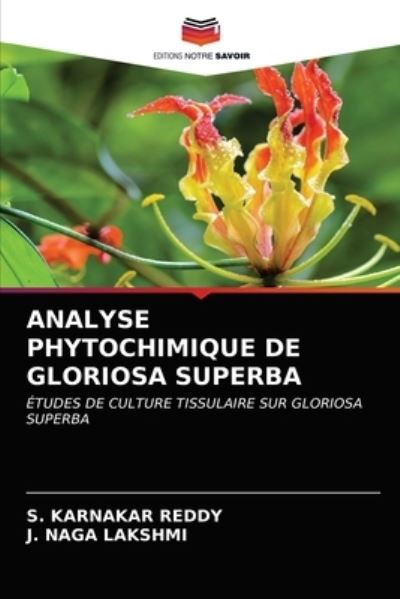 Cover for Reddy · Analyse Phytochimique De Gloriosa (N/A) (2021)