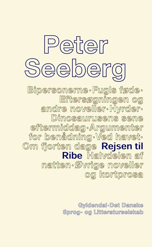 Cover for Peter Seeberg · Rejsen til Ribe (Sewn Spine Book) [1st edition] (2018)