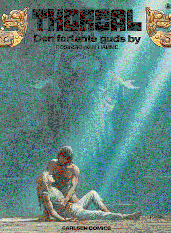 Cover for Jean van Hamme · Den fortabte guds by (Book) (1992)