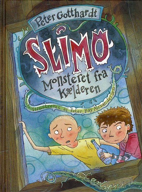 Cover for Peter Gotthardt · Slimo - monsteret fra kælderen (Innbunden bok) [1. utgave] (2007)