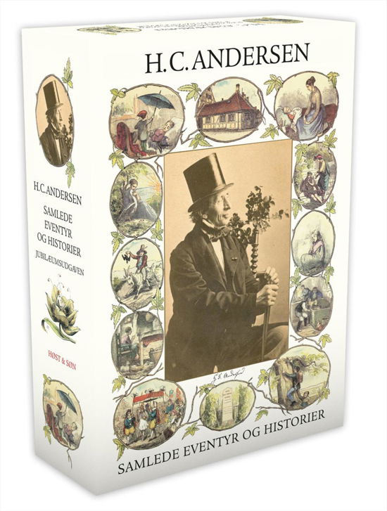 Cover for H.C. Andersen · H.C. Andersen: Samlede eventyr og historier Rød (Bound Book) [4. Painos] (2016)