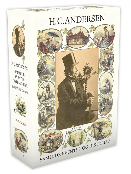 Cover for H.C. Andersen · H.C. Andersen: Samlede eventyr og historier Rød (Bound Book) [4th edição] (2016)