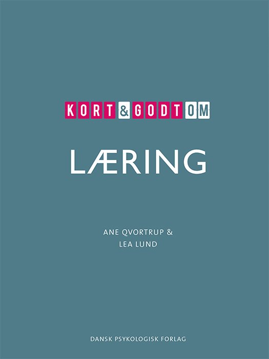 Cover for Lea Lund Ane Qvortrup · Kort &amp; godt: Kort &amp; godt om LÆRING (Sewn Spine Book) [1er édition] (2024)