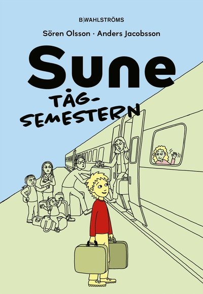 Cover for Sören Olsson · Sune - Tågsemestern (Bound Book) (2023)