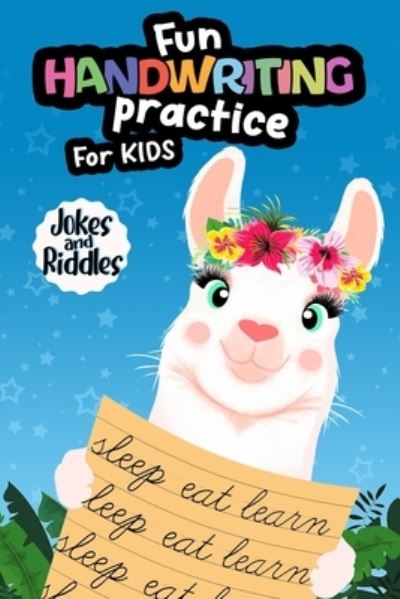 Cover for Aassid Publishing · Fun handwriting practice for kids.. Jokes &amp; Riddles: Fun Riddles &amp; Jokes For Kids and Family/ Dot To Dot Cursive Practice Book for Kids Ages 8 - 10 (Paperback Book) (2022)