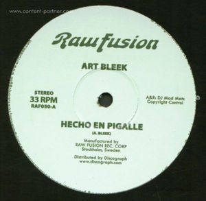 Cover for Art Bleek · Hecho en Pigale (12&quot;) (2010)