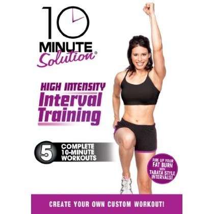 Cover for 10 Minute Solution: High Intensity Interval (DVD) (2013)