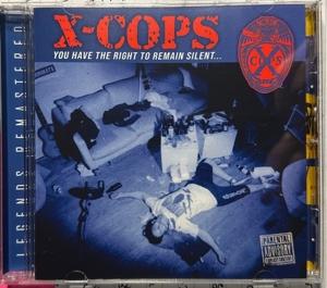 Cover for X-Cops · You Have The Right To Remain Silent (CD) (2023)