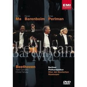 Cover for Beethoven · Triple Concerto &amp; Choral Fantasy (DVD) (2003)