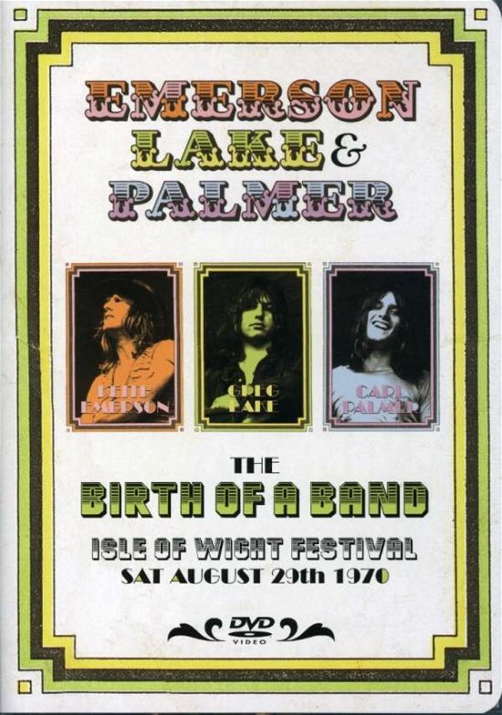 Cover for Emerson Lake &amp; Palmer · Birth of a Band / Isle of Wi (DVD) (2008)