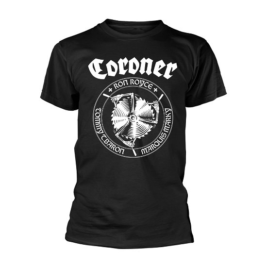 Cover for Coroner · Blade (T-shirt) [size S] [Black edition] (2019)