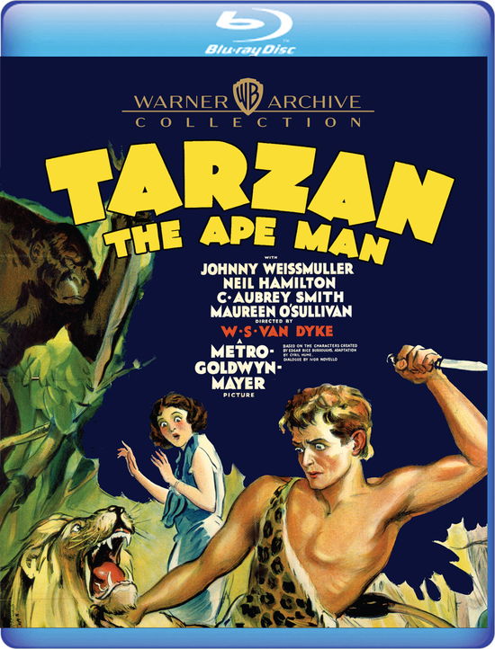 Cover for Tarzan the Ape Man (1932) (Blu-ray) (2023)