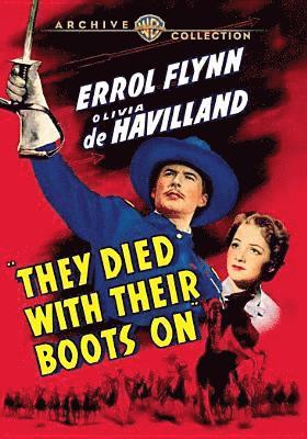 Cover for They Died with Their Boots on (1941) (DVD) (2017)