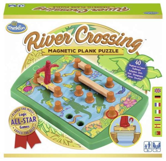 River Crossing ThinkFun - Thinkfun - Gadżety - Ravensburger - 4005556763498 - 26 lutego 2019